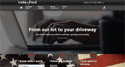 Desktop Screenshot of ladeford.com